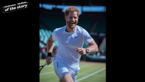 Prince Harry - image from the BBC AI quiz